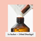 we:care² – Duschgelpulver Jasmin & Grüner Tee (32 g für 250 ml)