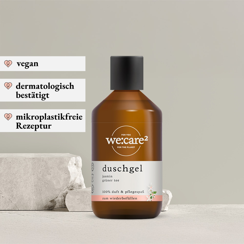 we:care² - Duschgel Jasmin & Grüner Tee (250 ml)