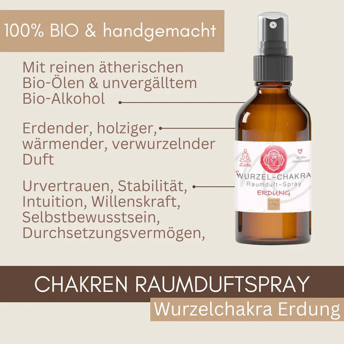 That's me Organic - Raumduft-Spray Erdung, rot (30 ml)