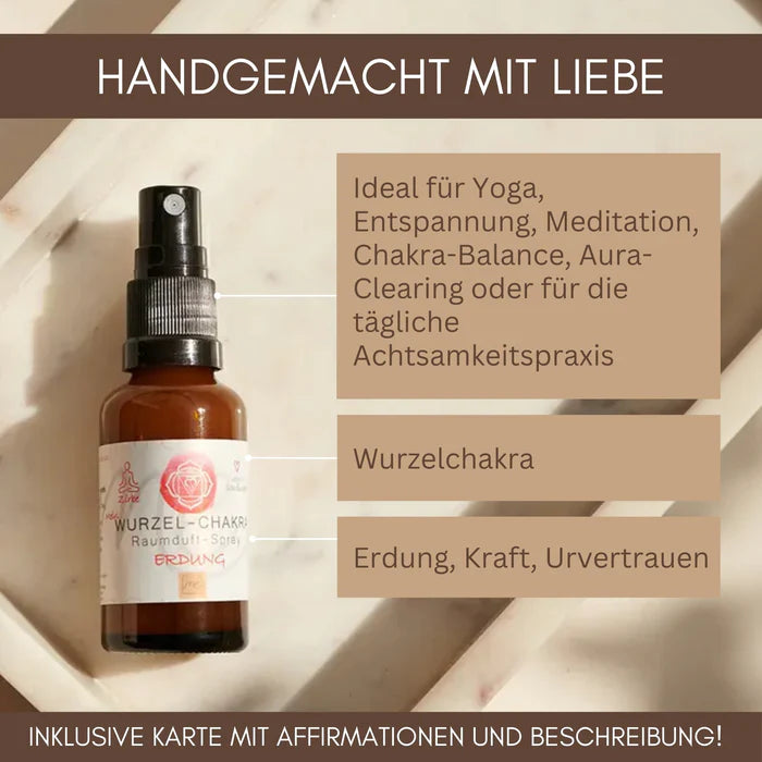 That's me Organic - Raumduft-Spray Erdung, rot (30 ml)